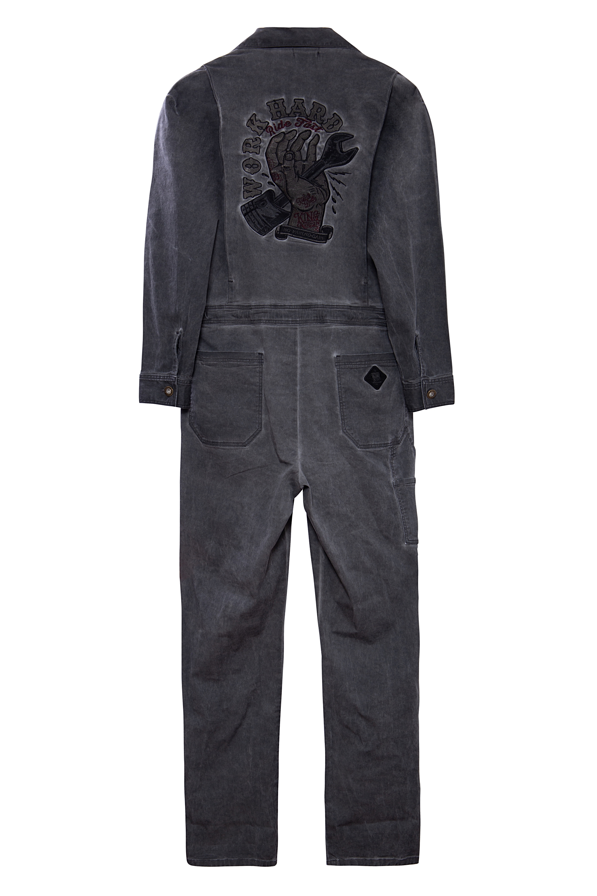 King Kerosin Workwear Overall - Work Hard XXL