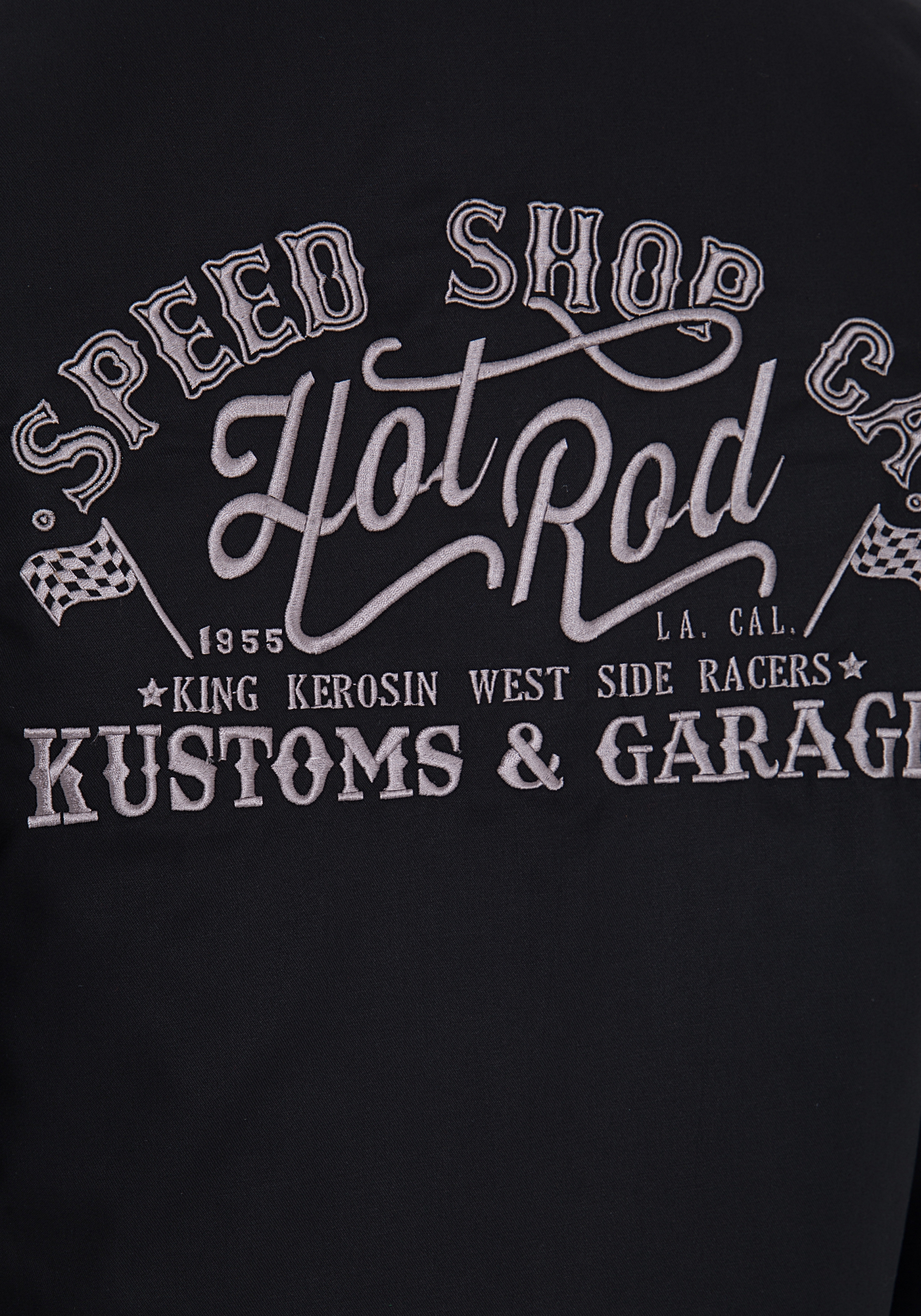 King Kerosin Worker-Jacke - Hot Rod 3XL