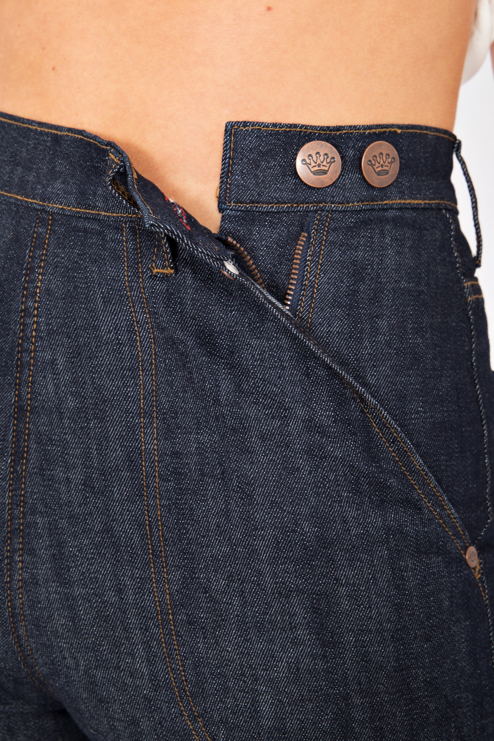 Queen Kerosin High Waist Jeans 29/32