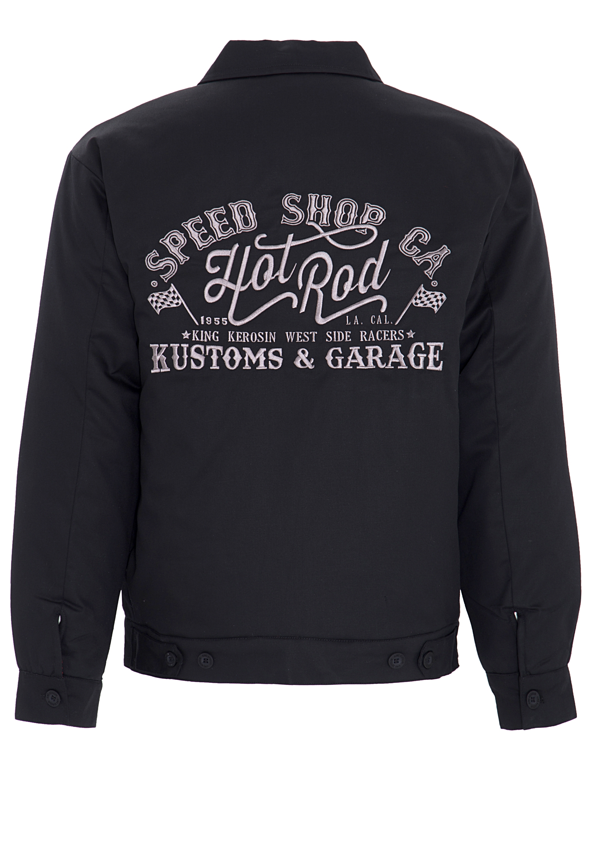 King Kerosin Worker-Jacke - Hot Rod 3XL