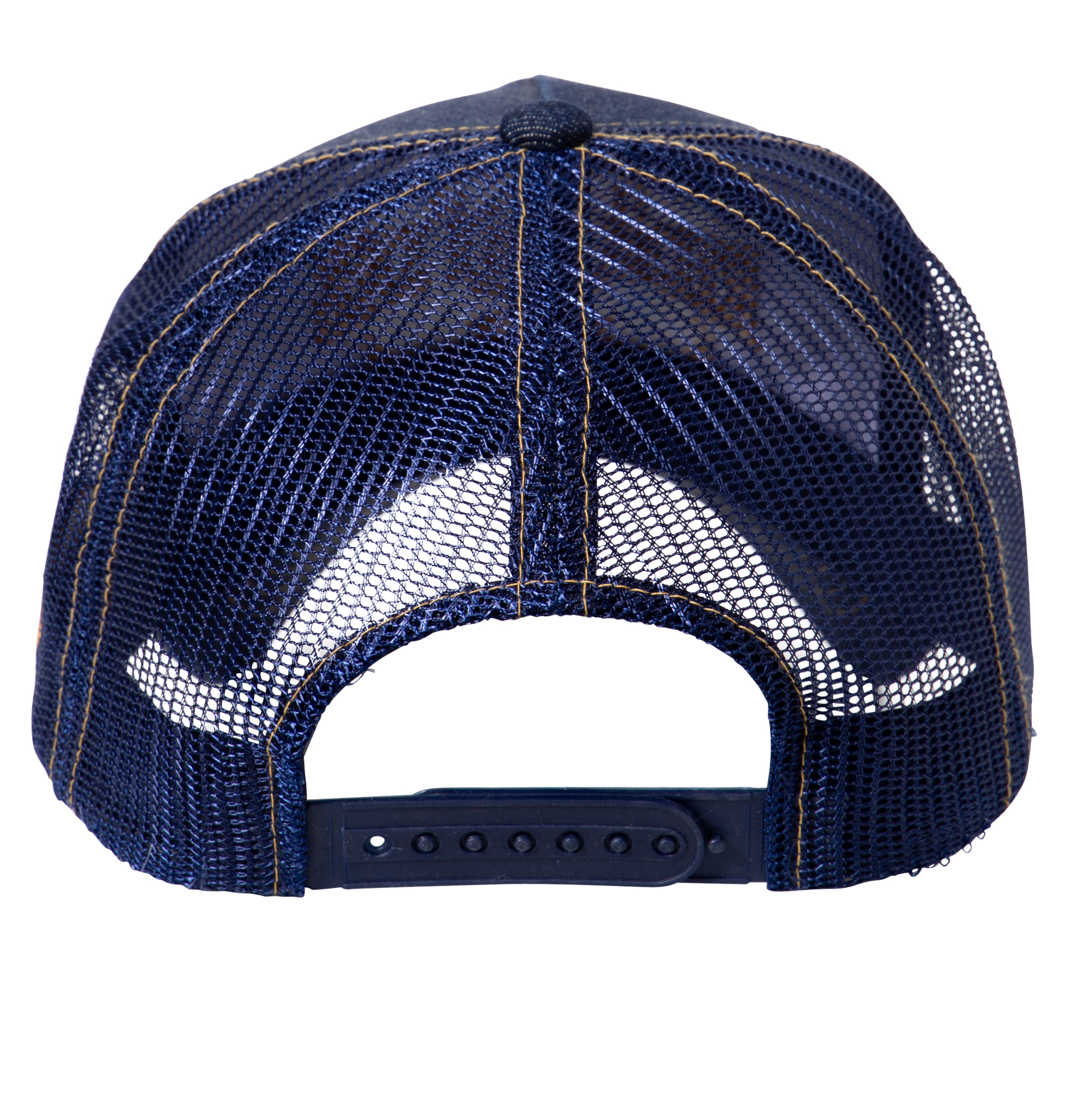 King Kerosin Trucker Cap Denim - Ride Till I Die