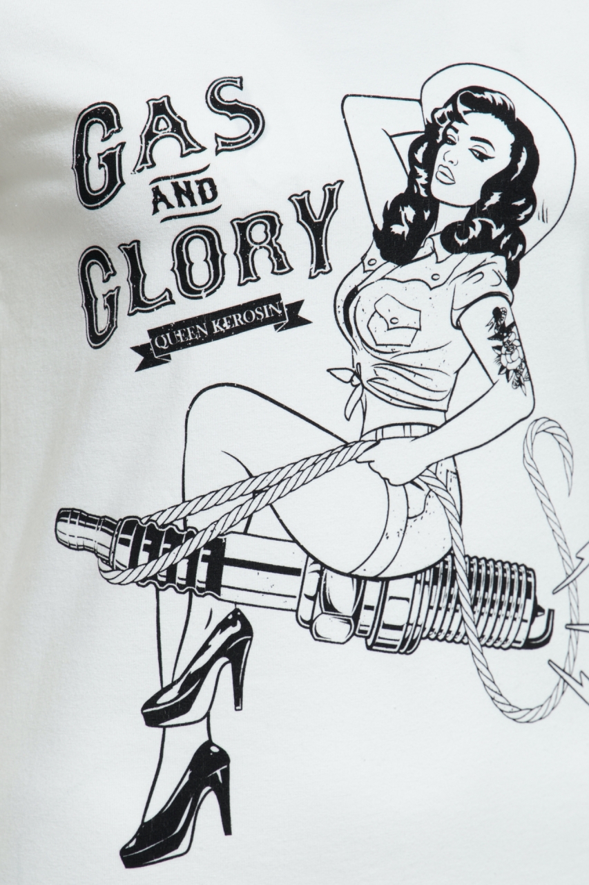 Queen Kerosin T-Shirt Gas & Glory S