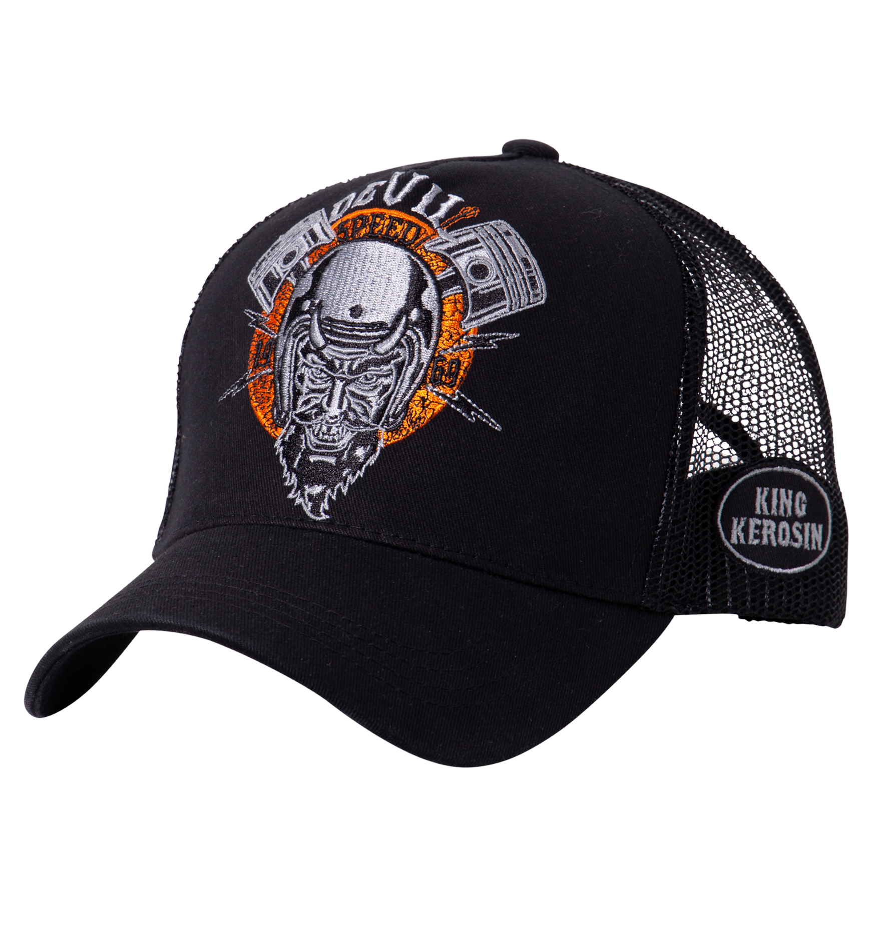 King Kerosin Trucker Cap - Devil King Kerosin Trucker Cap - Devil