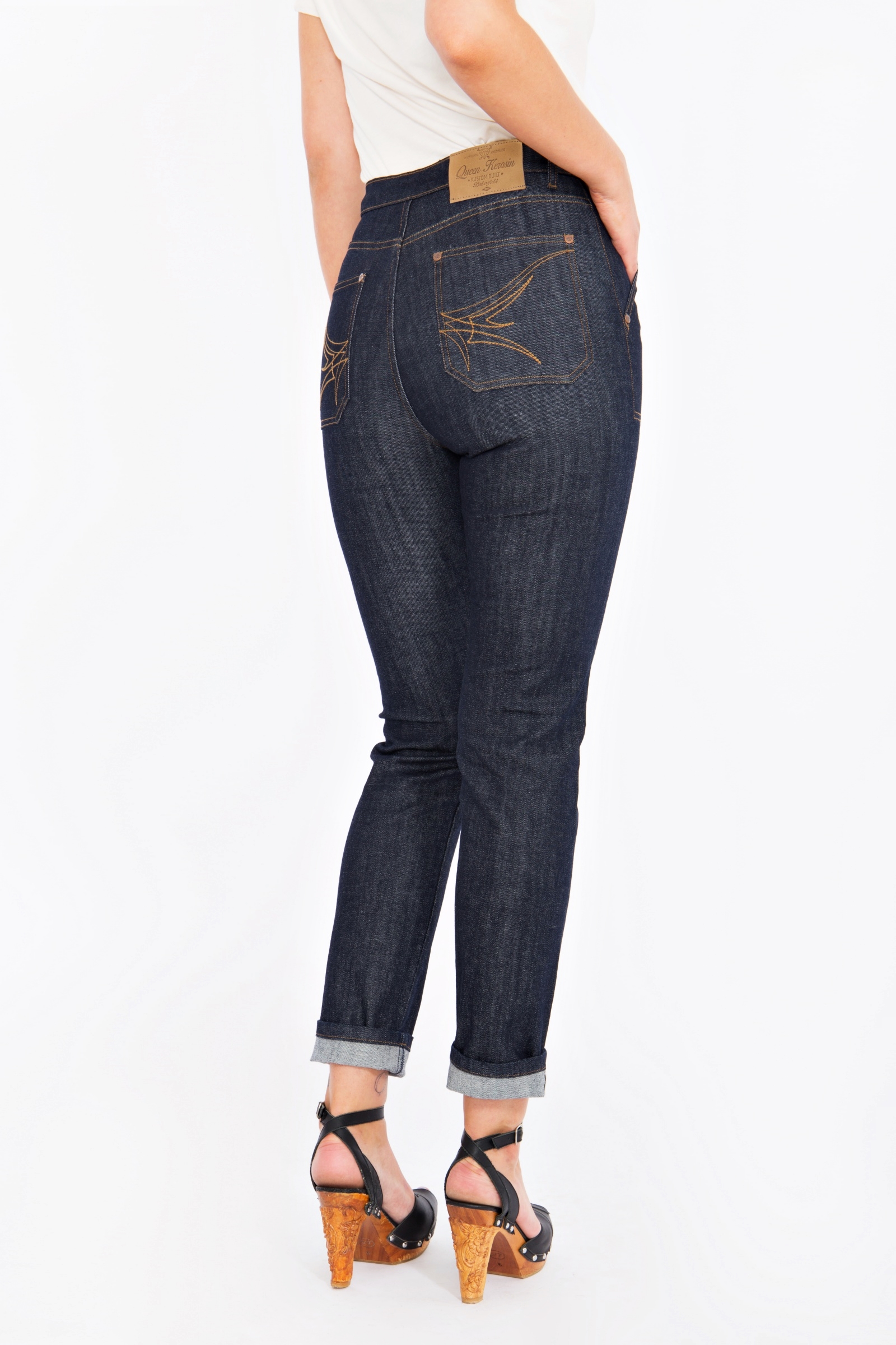 Queen Kerosin High Waist Jeans 30/34