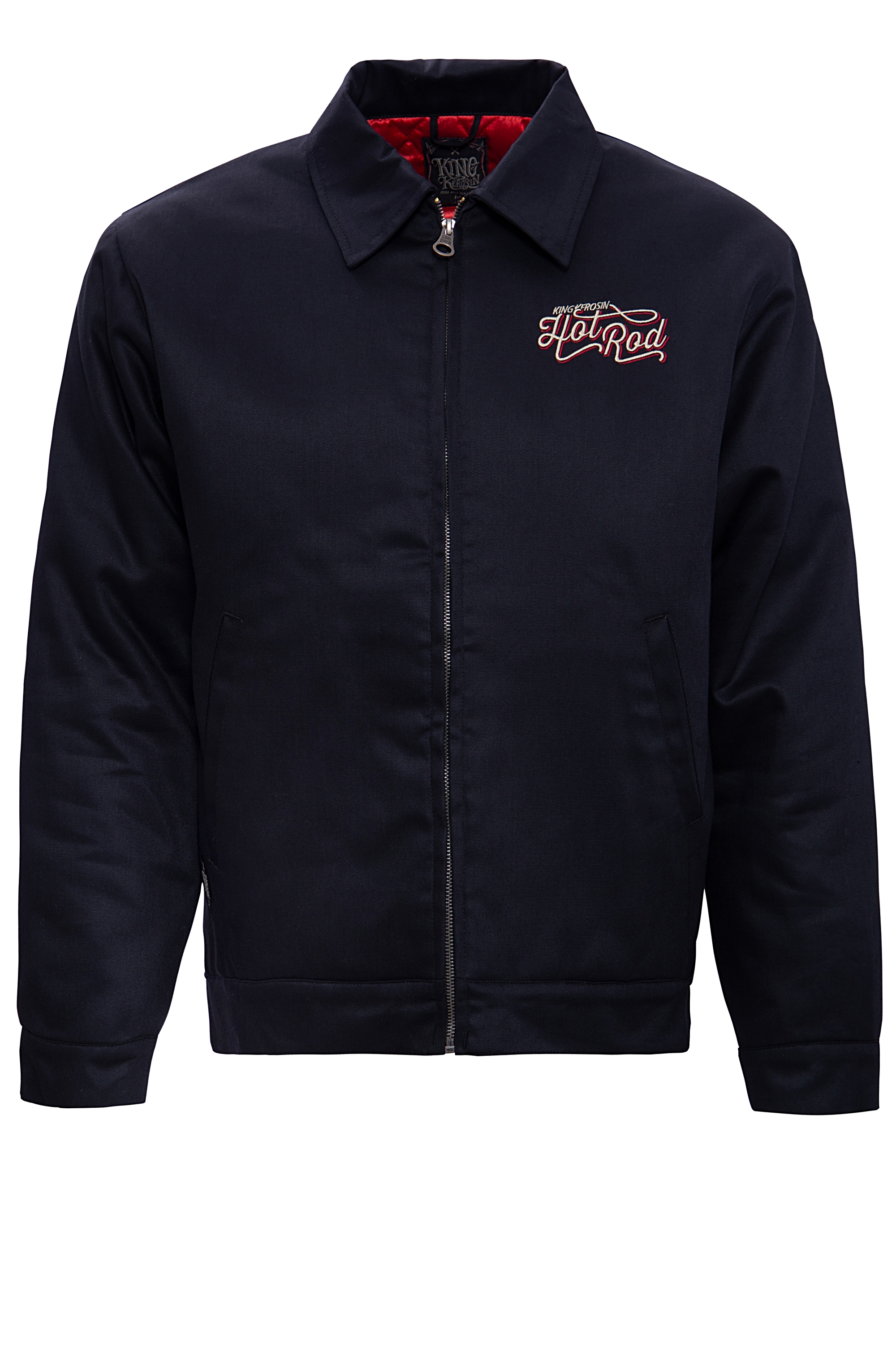 King Kerosin Worker-Jacke - Hot Rod 3XL