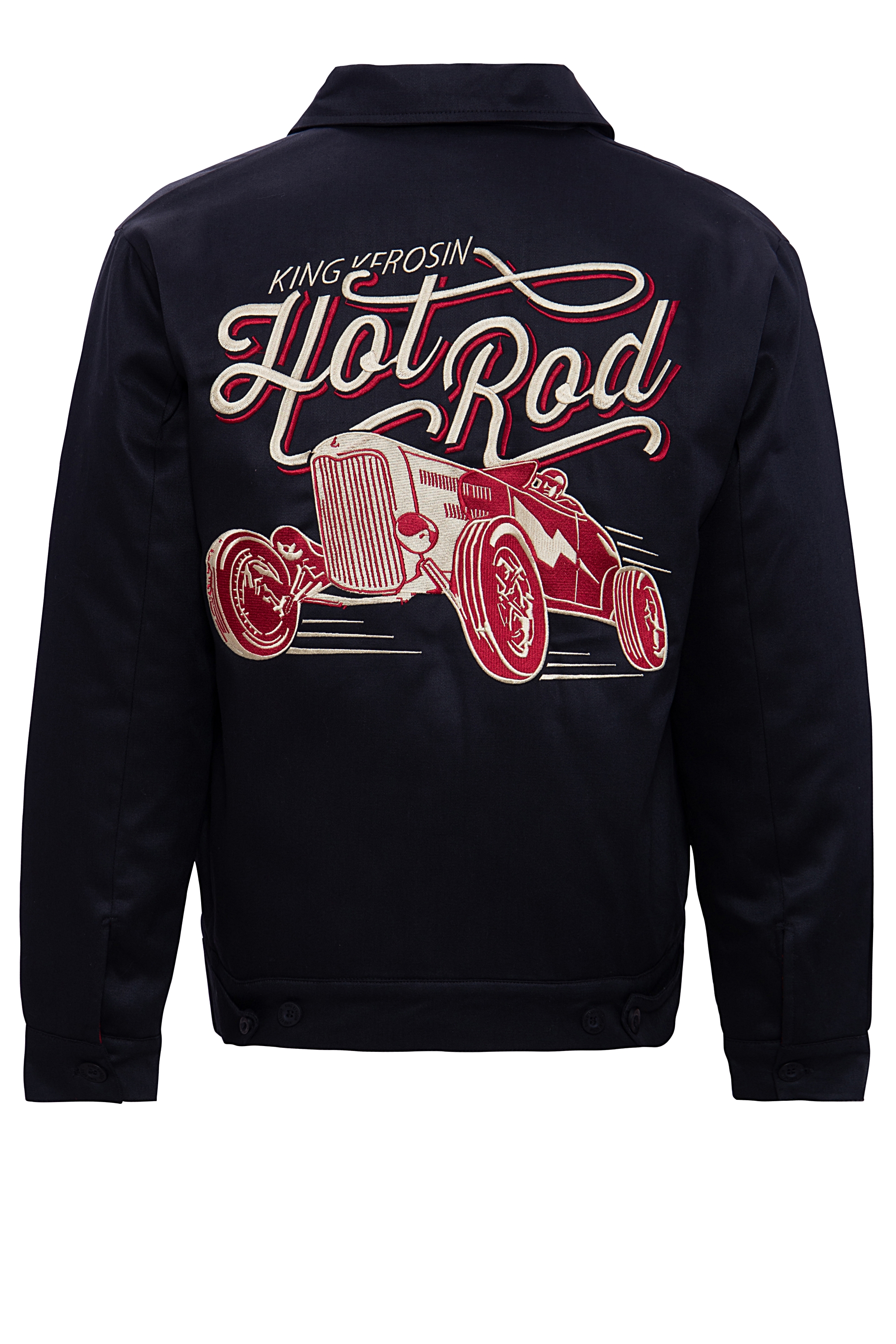 King Kerosin Worker-Jacke - Hot Rod 3XL